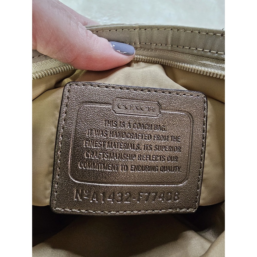 Coach Signature C Canvas Crossbody Bag - Picture 10 of 10